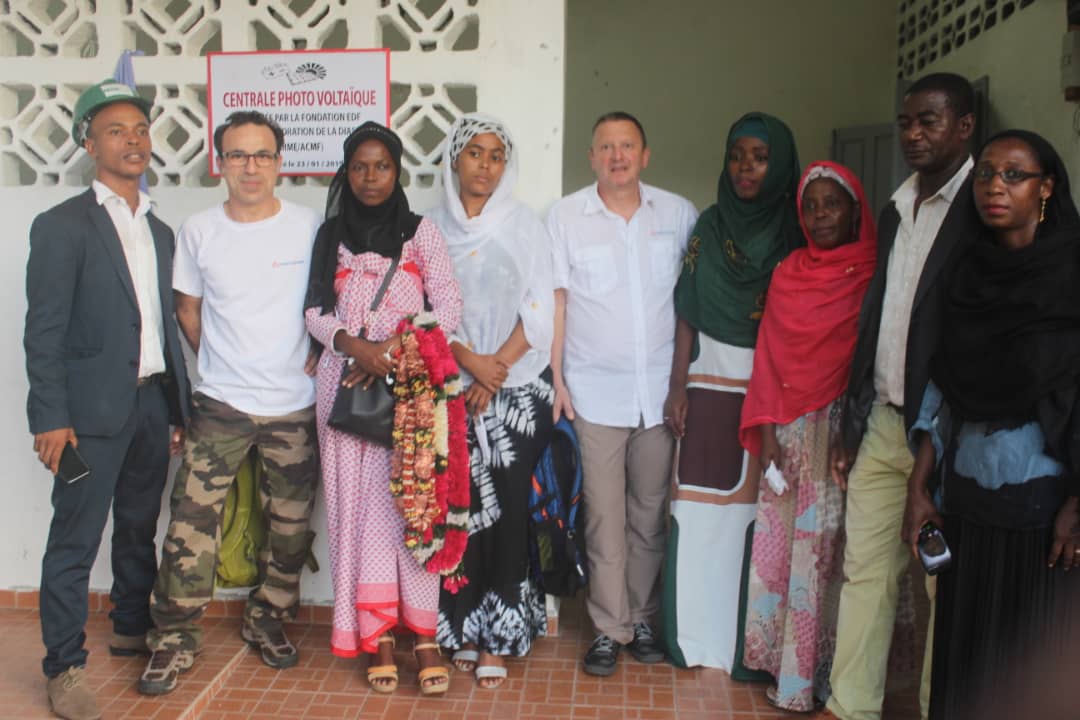 image Energie / Une nouvelle centrale photovoltaïque à la maternité de Mdjoiezi Hambou